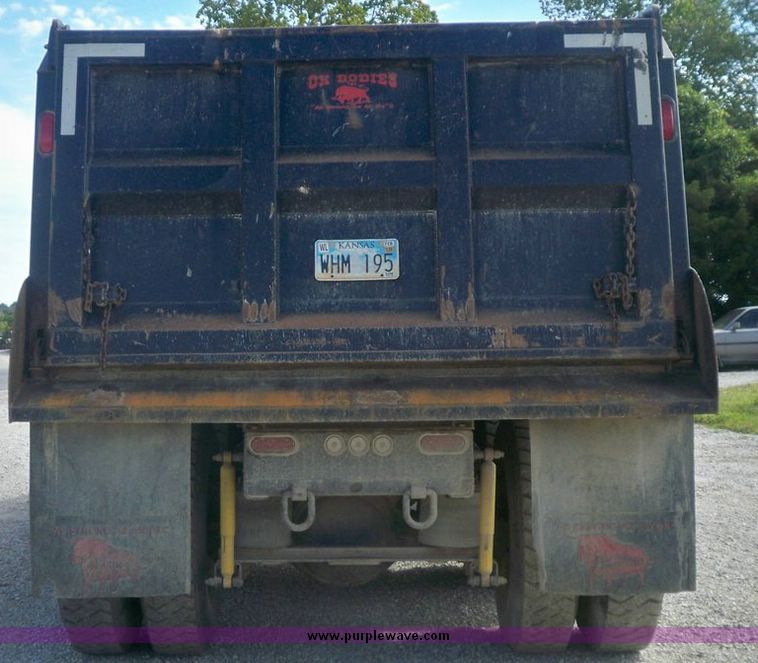 image for item 7410 1998 Mack Maxi Cruise truck with 15' dump bed and hoist