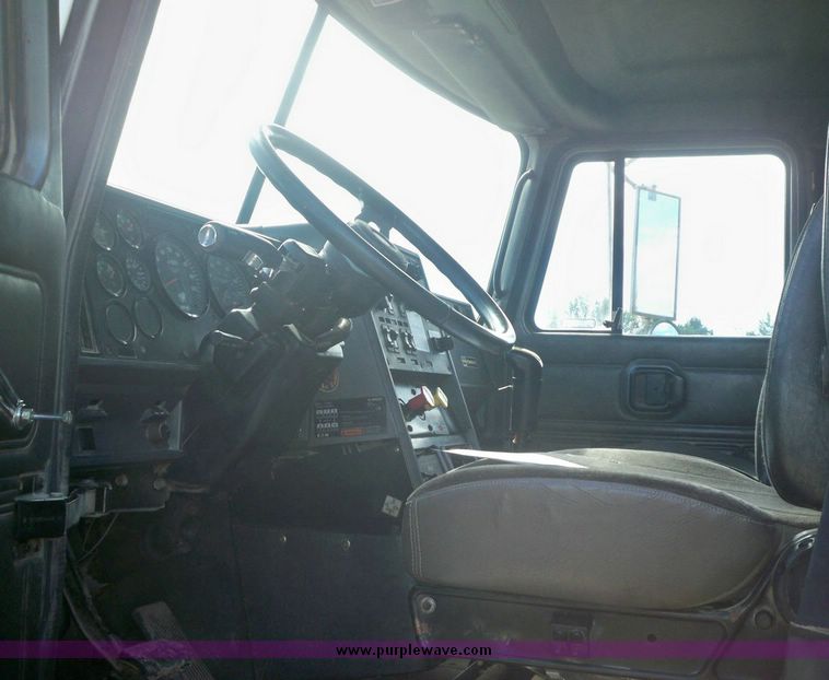 image for item 7410 1998 Mack Maxi Cruise truck with 15' dump bed and hoist