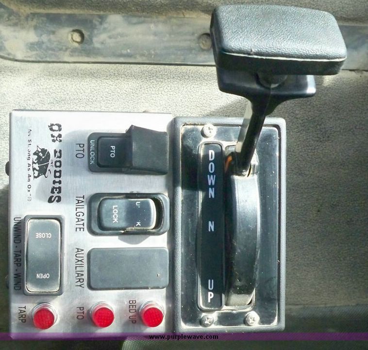 image for item 7410 1998 Mack Maxi Cruise truck with 15' dump bed and hoist