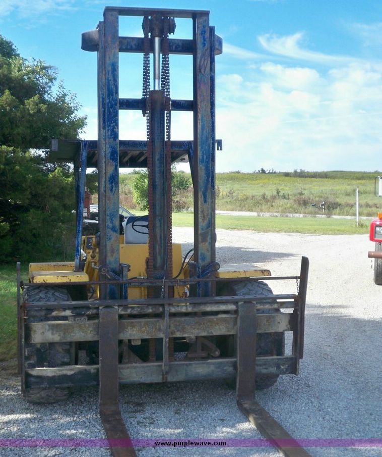 image for item 7415 1978 Liftall H150 all terrain fork lift
