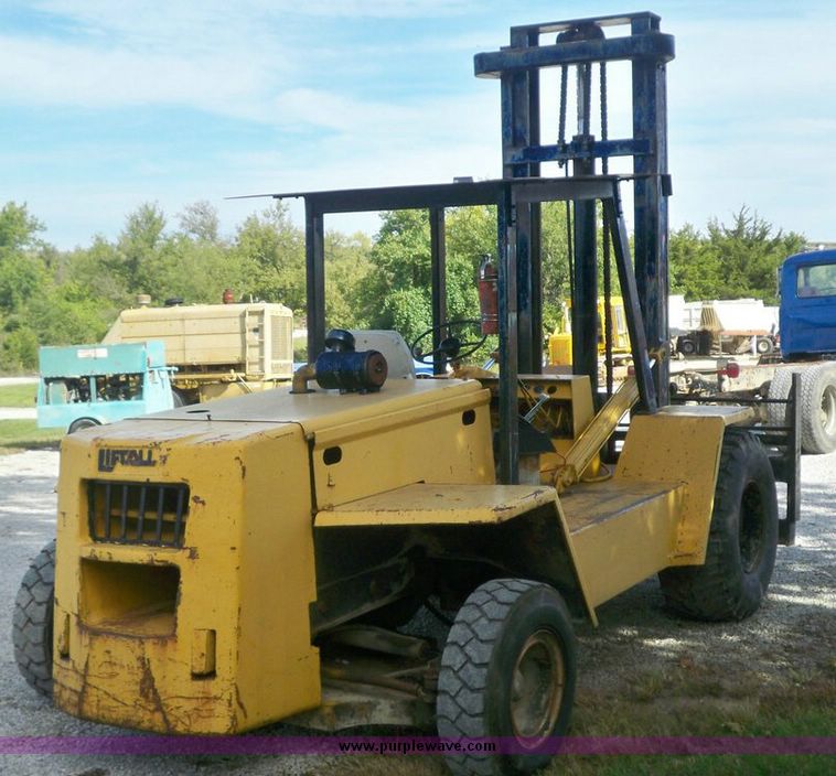 image for item 7415 1978 Liftall H150 all terrain fork lift