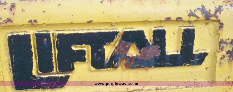 image for item 7415 1978 Liftall H150 all terrain fork lift