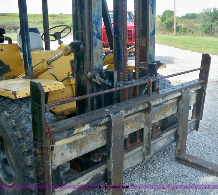 image for item 7415 1978 Liftall H150 all terrain fork lift