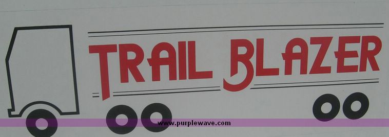 image for item 8750 2004 Trail Blazer rock trailer