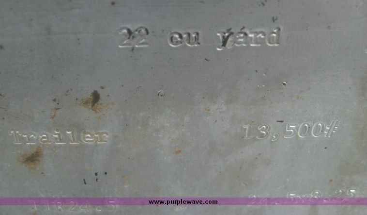 image for item 8751 2005 Trail Blazer rock trailer