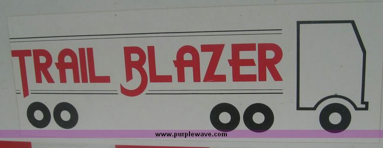 image for item 8751 2005 Trail Blazer rock trailer