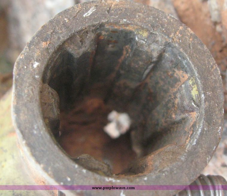 image for item 8758 12' angle dozer blade and mounting bracket