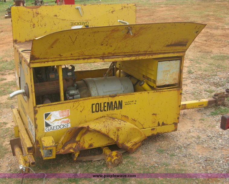 image for item 8764 Gaedcke portable generator