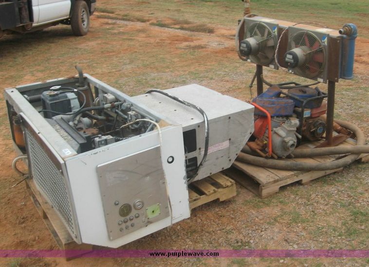 image for item 8765 United Technologies Carrier Fransicold reefer unit with diesel engine