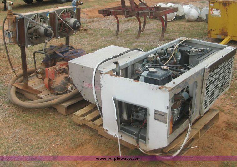 image for item 8765 United Technologies Carrier Fransicold reefer unit with diesel engine