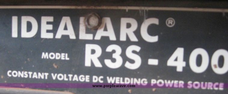 image for item 8770 Lincoln R35-40C welder with wire feed