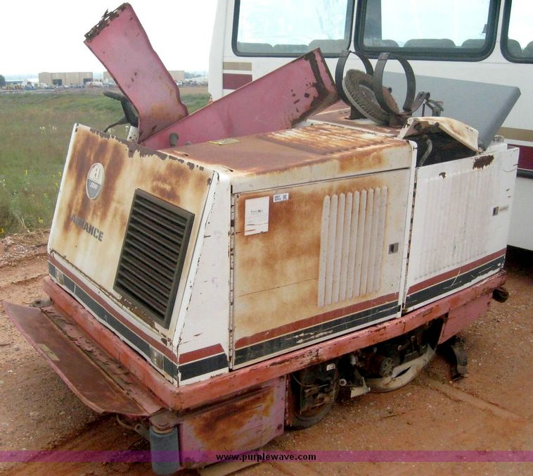 image for item 8961 Advanced machine Co. power sweeper