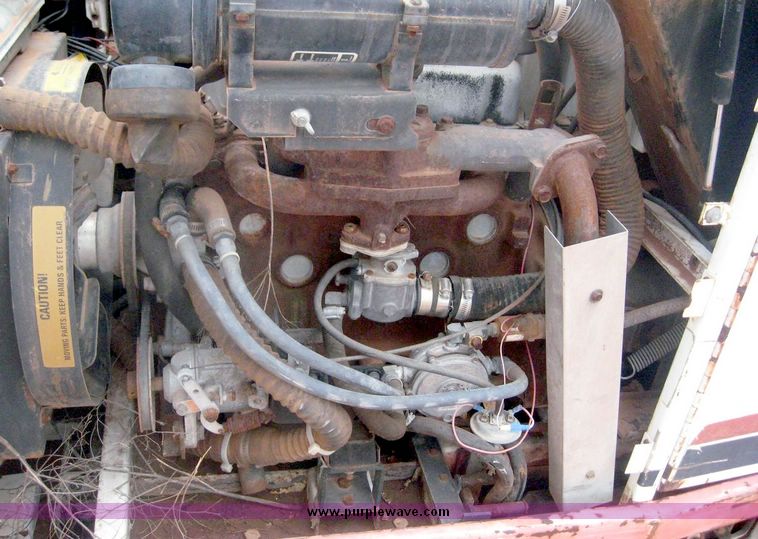 image for item 8961 Advanced machine Co. power sweeper