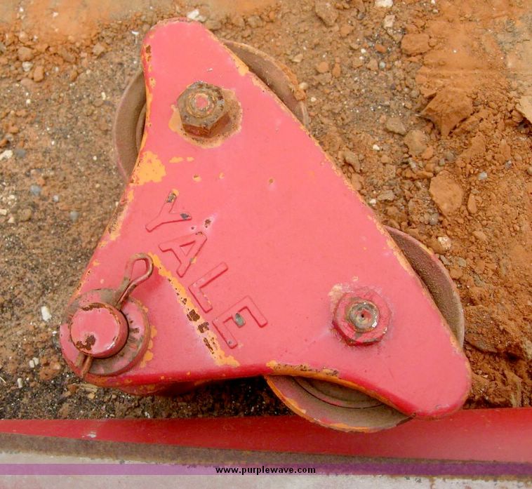 image for item 8968 Yale 8,000 lbs overhead hoist trolley