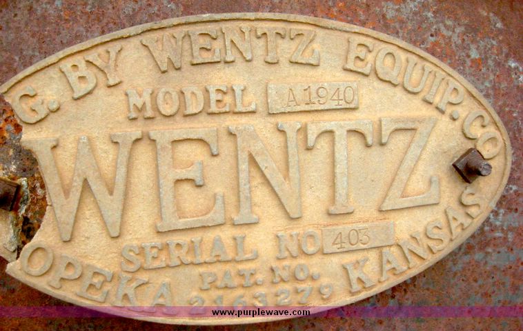 image for item 8970 Wentz 10' V shaped snow plow