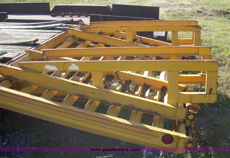 image for item 7605 1994 CZ Engineering tandem axle trailer