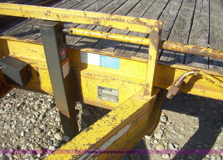 image for item 7605 1994 CZ Engineering tandem axle trailer