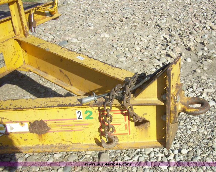 image for item 7605 1994 CZ Engineering tandem axle trailer