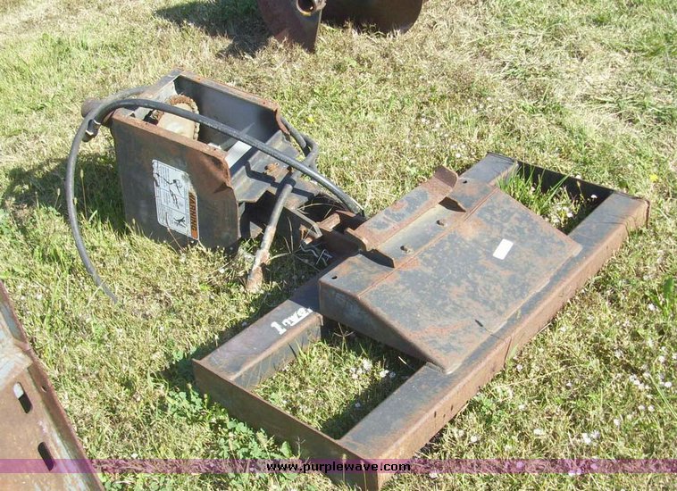 image for item 7628 Lowe hydraulic auger skid steer attachment
