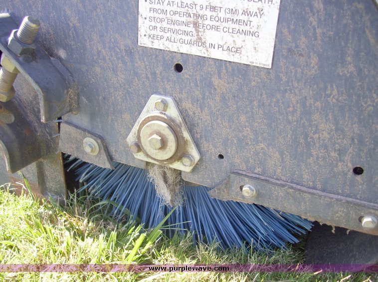 image for item 7632 Bobcat 72" sweeper hydraulic skid steer attachment