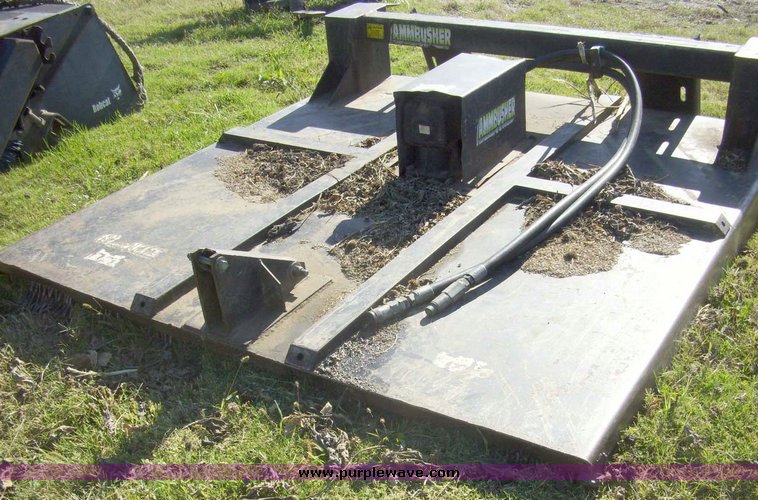 image for item 7634 Ambusher RC51 72" hydraulic skid steer mower attachment