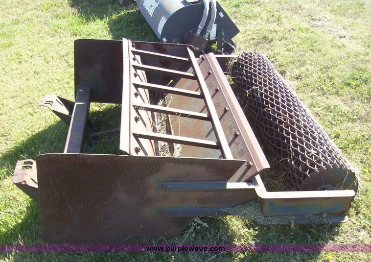 66" box blade and packer skid steer attachment in Wichita, KS Item