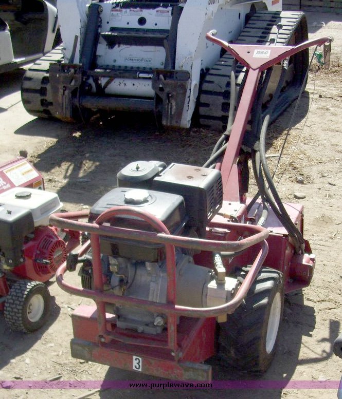 image for item 7676 Barreto 1320 hydraulic tiller