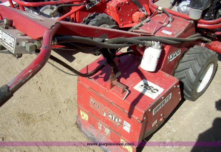 image for item 7676 Barreto 1320 hydraulic tiller
