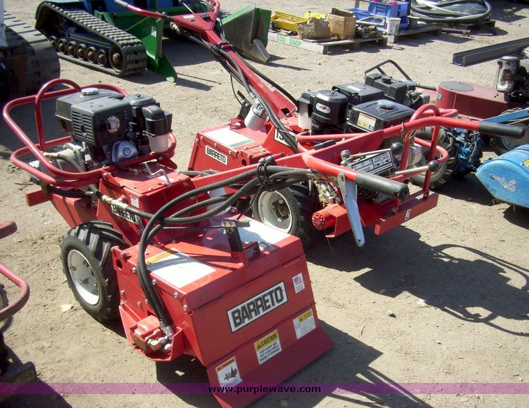 image for item 7677 Barrreto 1320 hydraulic tiller