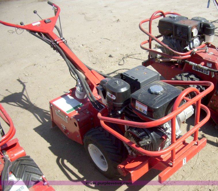 image for item 7677 Barrreto 1320 hydraulic tiller