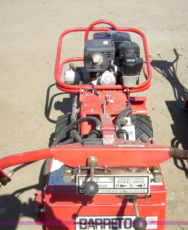 image for item 7678 Barreto 1320 hydraulic tiller