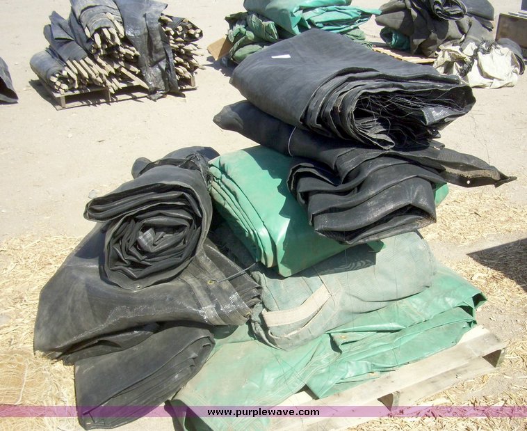 image for item 7698 (7) assorted tarps