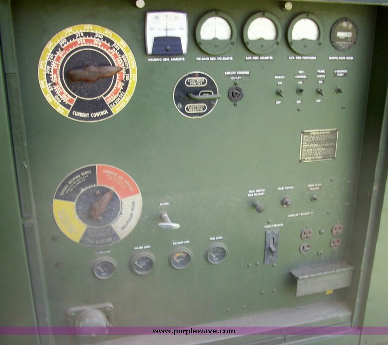 image for item 7705 U.S. welder and trailer