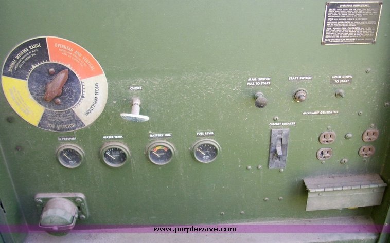 image for item 7705 U.S. welder and trailer