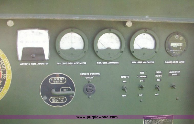 image for item 7705 U.S. welder and trailer