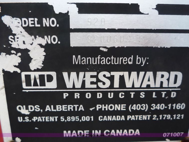 image for item 2062 2006 Jiffy 920 bale processor