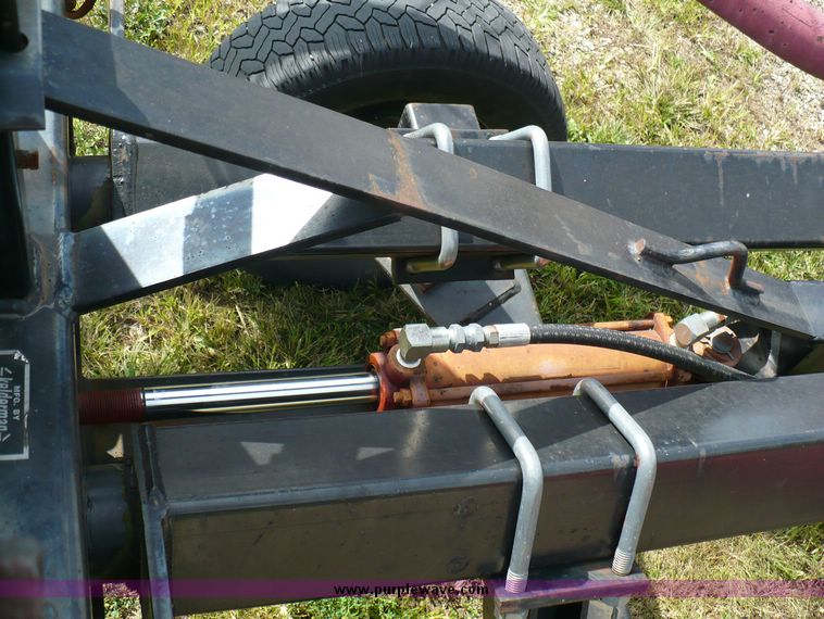 image for item 3739 Kelderman 10 wheel rake