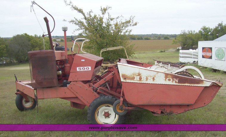 image for item 5093 Hesston 500 self propelled swather