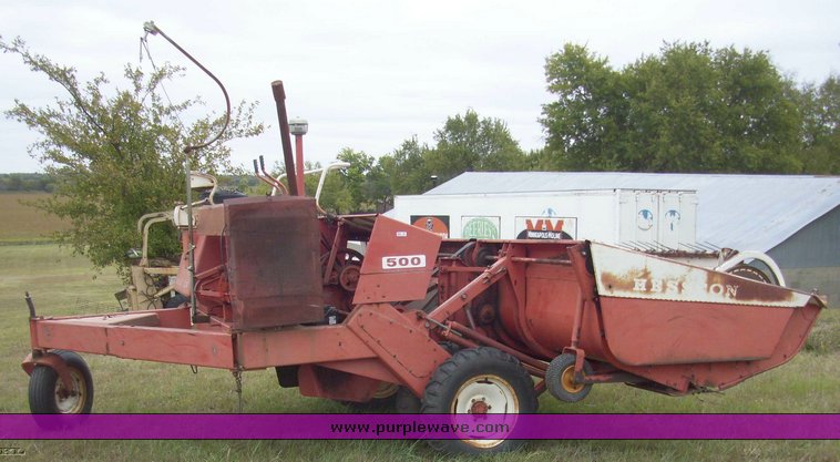 image for item 5093 Hesston 500 self propelled swather