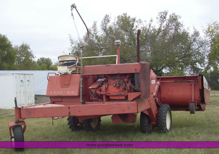 image for item 5093 Hesston 500 self propelled swather