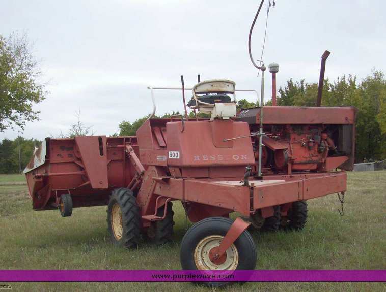 image for item 5093 Hesston 500 self propelled swather