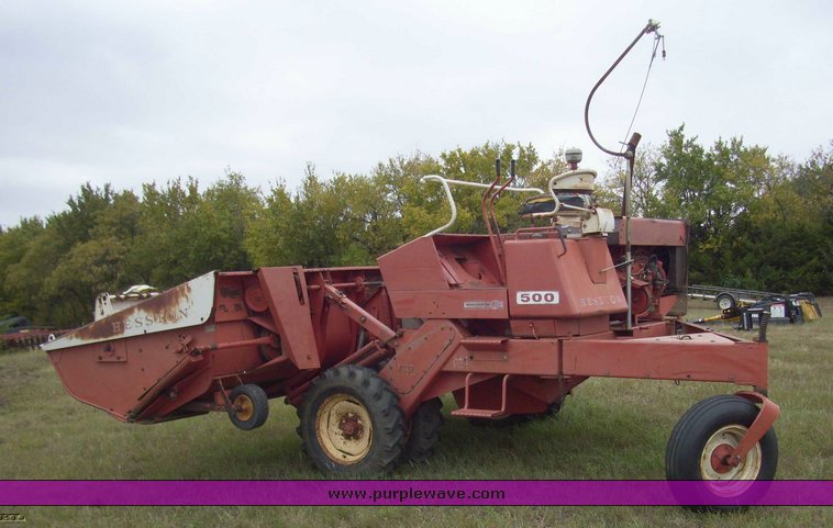 image for item 5093 Hesston 500 self propelled swather