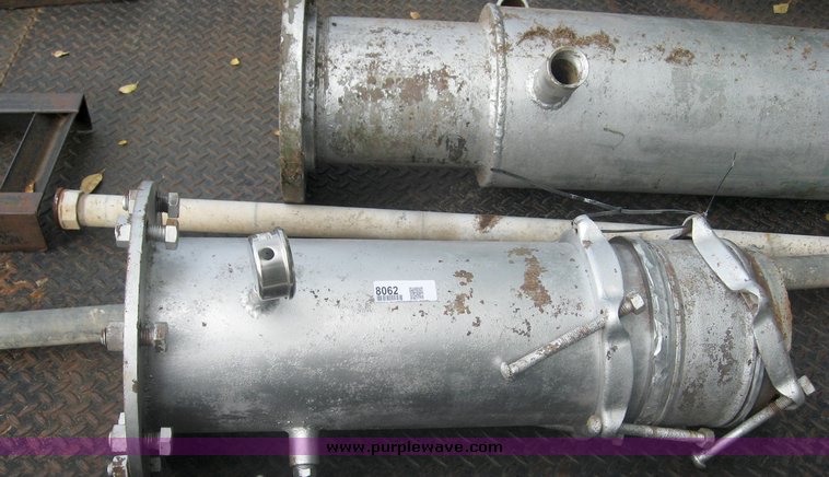 image for item 8062 7' heat exchanger with eight bolt flange and 2" pipe openings