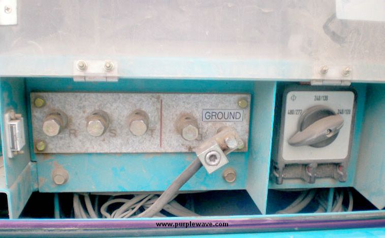 image for item 2075 2001 Air Man SDG45S 36KW generator towable generator