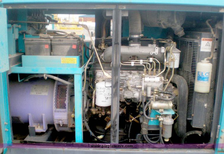 image for item 2075 2001 Air Man SDG45S 36KW generator towable generator