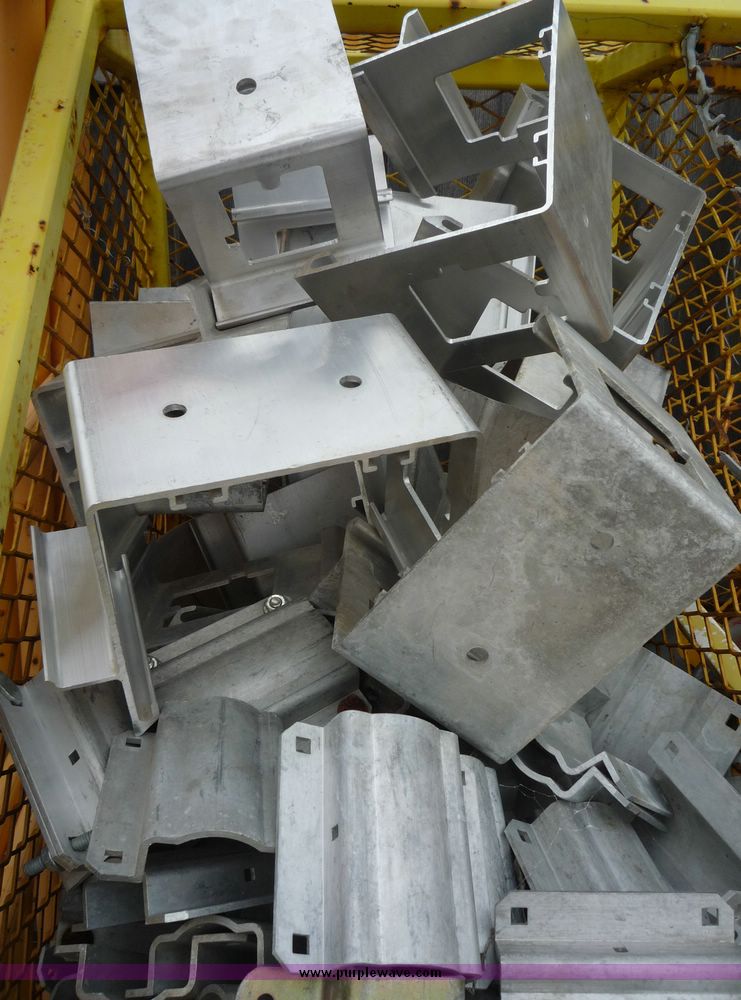 image for item 2219 (5) 24' x 24" scaffolding planks with guard rail