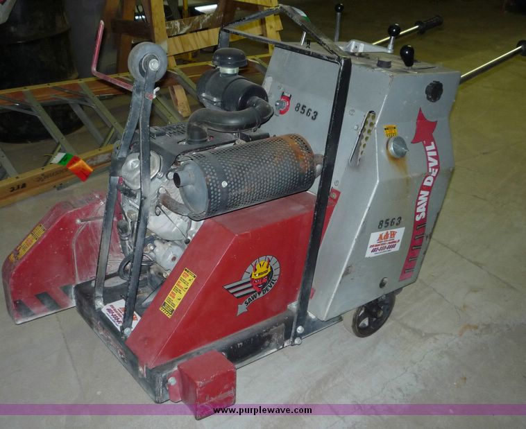 image for item 2226 2005 Stone Saw Devil SCP3 concrete saw
