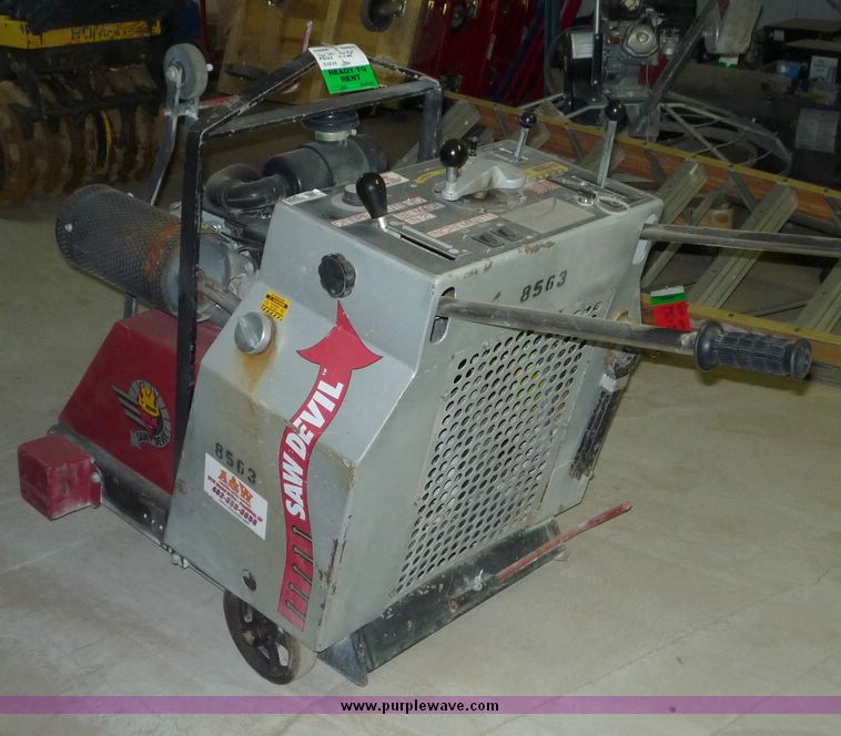 image for item 2226 2005 Stone Saw Devil SCP3 concrete saw