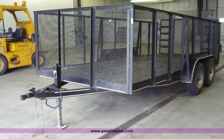 image for item 2237 2007 Heartland utility trailer