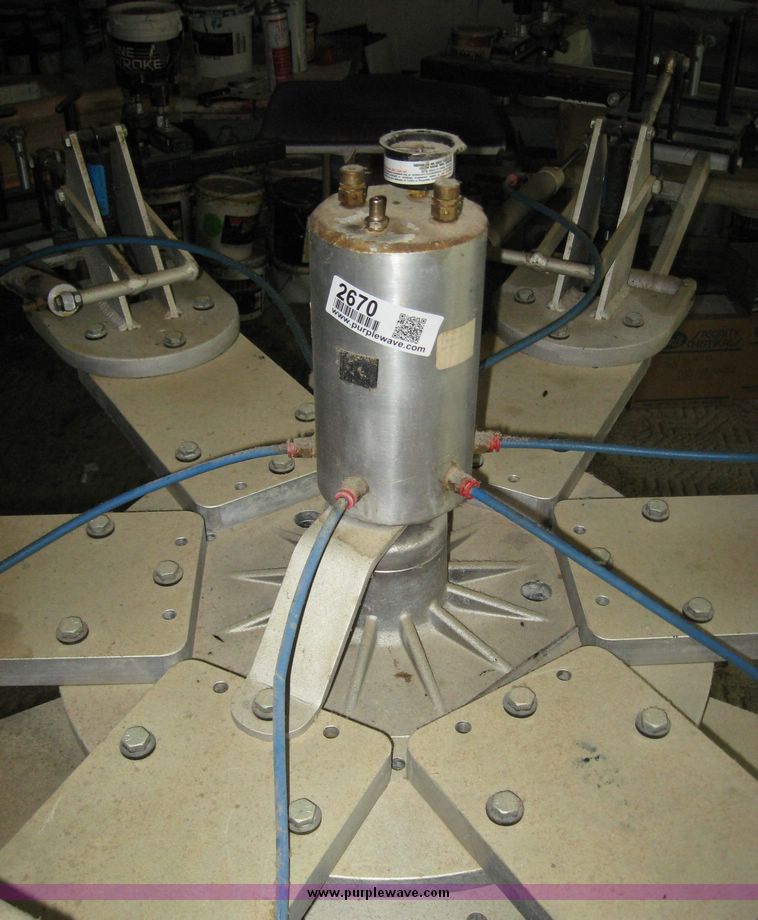 image for item 2670 HIX Corporation model 100 screen printing rotary printer